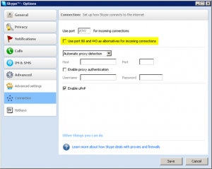 nxfilter port conflict windows 2012 server